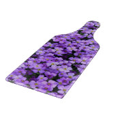 Violet Flowers Cutting Board Violets Schneidebrett (Ecke)