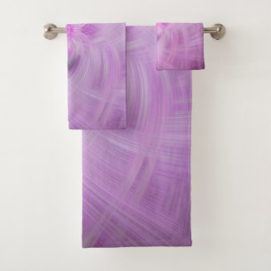 VIOLET - Fraktal Art - Badhandtuch Set