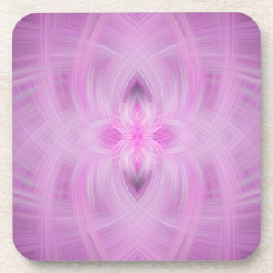 VIOLET - Fraktal Art - Getränkeuntersetzer