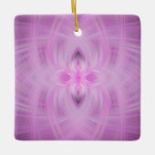 VIOLET - Fraktal Art - Keramikornament (Vorderseite)