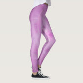 VIOLET - Fraktal Art - Leggings (Rechts)