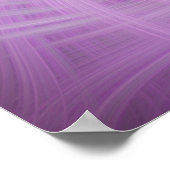 VIOLET - Fraktal Art - Poster (Ecke)