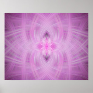 VIOLET - Fraktal Art - Poster