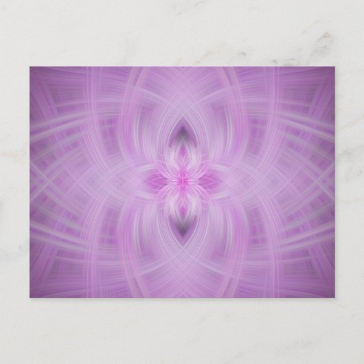 VIOLET - Fraktal Art - Postkarte (Vorderseite)