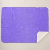 Violet Froth Sherpa Blanket Sherpadecke (Vorderseite (Horizontal))
