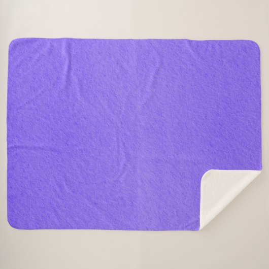 Violet Froth Sherpa Blanket Sherpadecke (Vorderseite (Horizontal))