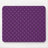Violet Funky Circles Mousepad (Vorne)