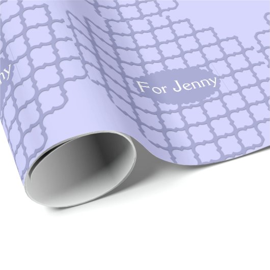 Violet für Jenny Wrap Geschenkpapier (Rolleneckpunkt)