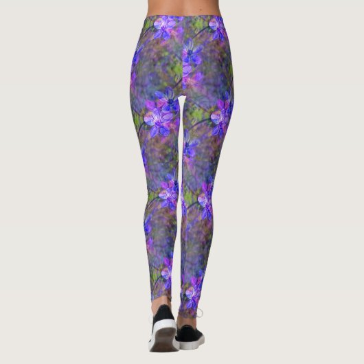 Violet garden...... leggings (Rückseite)