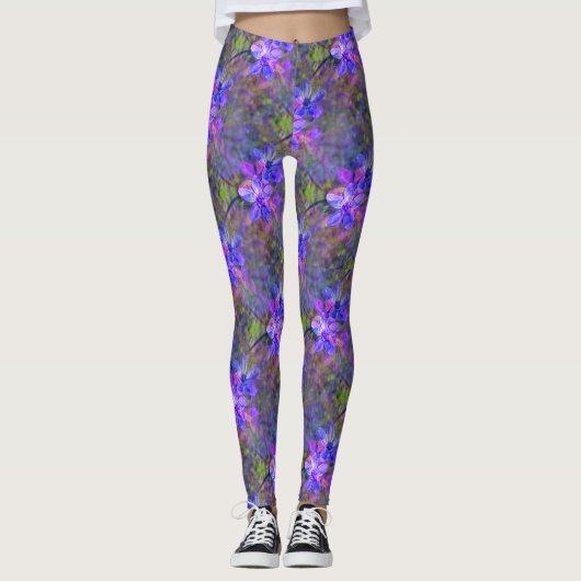 Violet garden...... leggings (Vorderseite)