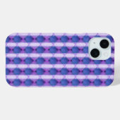 Violet-gequiltete Diamant-Handy-Case Case-Mate iPhone Hülle (Rückseite (Horizontal))