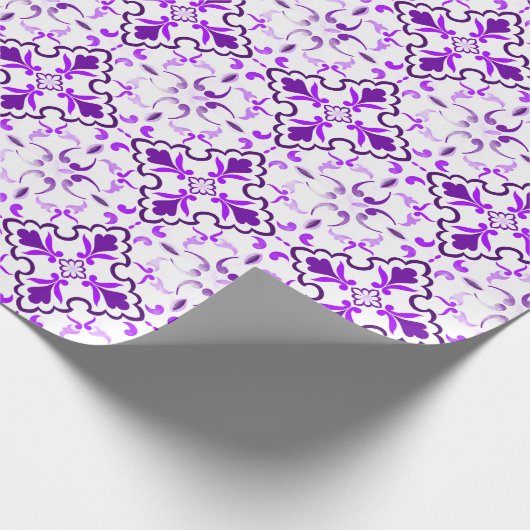 Violet Geschenkpapier (Ecke)