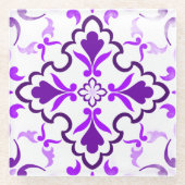 Violet Glasuntersetzer (Vorderseite)
