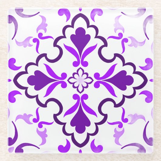 Violet Glasuntersetzer (Vorderseite)