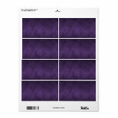 Violet Gothic Ombre Kunst (Vorne)