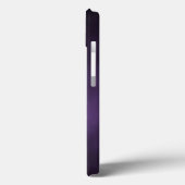 Violet Gothic Ombre Kunst Case-Mate iPhone Hülle (Rückseite / Links)