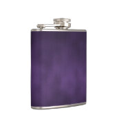 Violet Gothic Ombre Kunst Flachmann (Rechts)