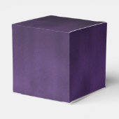 Violet Gothic Ombre Kunst Geschenkschachtel (Rückseite)