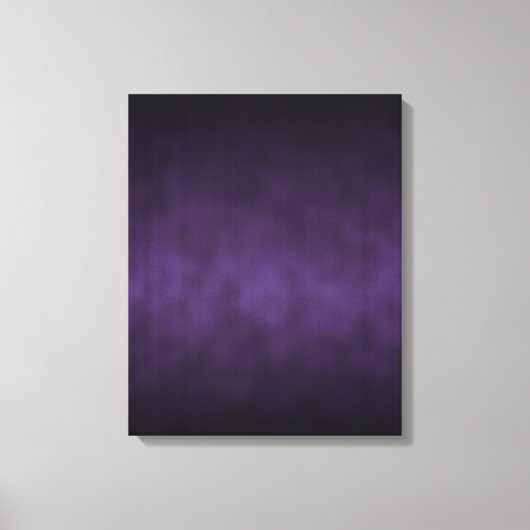 Violet Gothic Ombre Kunst Leinwanddruck (Vorderseite)