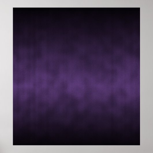 Violet Gothic Ombre Kunst Poster (Vorne)