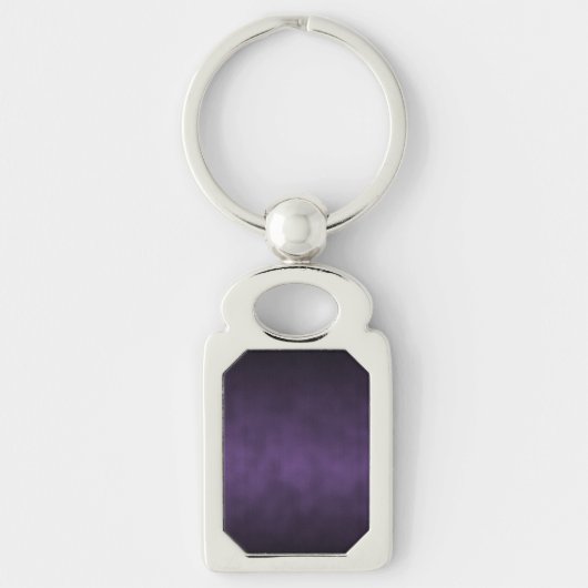 Violet Gothic Ombre Kunst Schlüsselanhänger (Vorderseite)