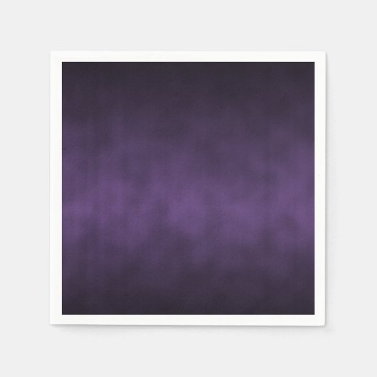Violet Gothic Ombre Kunst Serviette (Vorderseite)