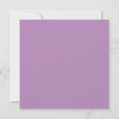 Violet/Graue Extravagante Art Déco Save the Date l (Rückseite)