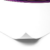 Violet Green Gold Petals Hamsa Turquoise Third Eye Poster (Ecke)