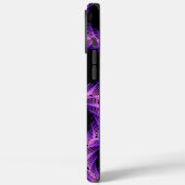 Violet Gridlock Case-Mate iPhone Hülle (Rückseite / Links)