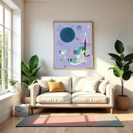 Violet - grün, Kandinsky — 1926 Poster