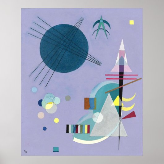 Violet - grün, Kandinsky — 1926 Poster (Vorne)