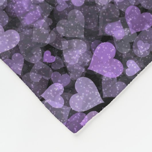 Violet Harmony Fleecedecke (Ecke)