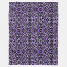 Violet Harmony Fleecedecke