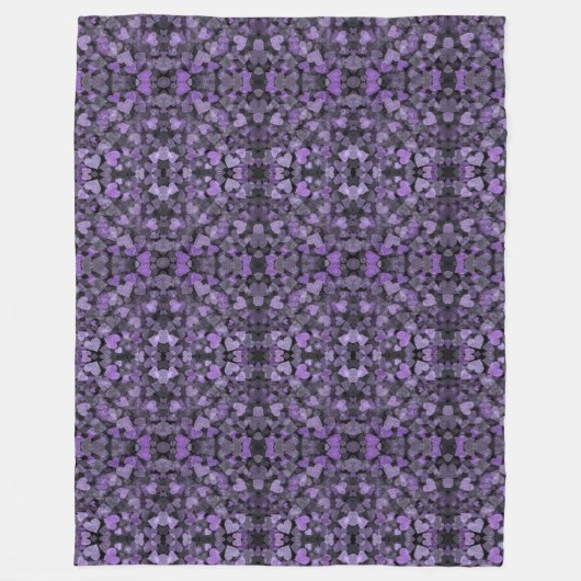 Violet Harmony Fleecedecke (Vorderseite)