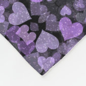 Violet Harmony Fleecedecke (Ecke)