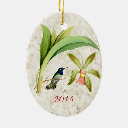 Violet Headed Hummingbird Ornament (Hinten)