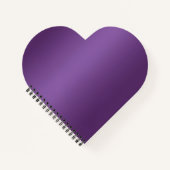 Violet Heart Notebook Notizblock (Vorderseite)