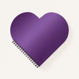 Violet Heart Notebook Notizblock