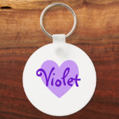 Violet Heart Schlüsselanhänger (Vorderseite)
