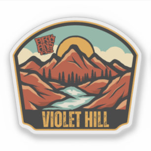 Violet Hill, Arkansas  Aufkleber