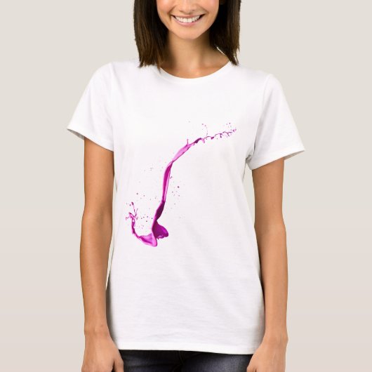 "Violet Hues: #BoldInk-T-Shirts für Trendsetter" T-Shirt (Vorderseite)
