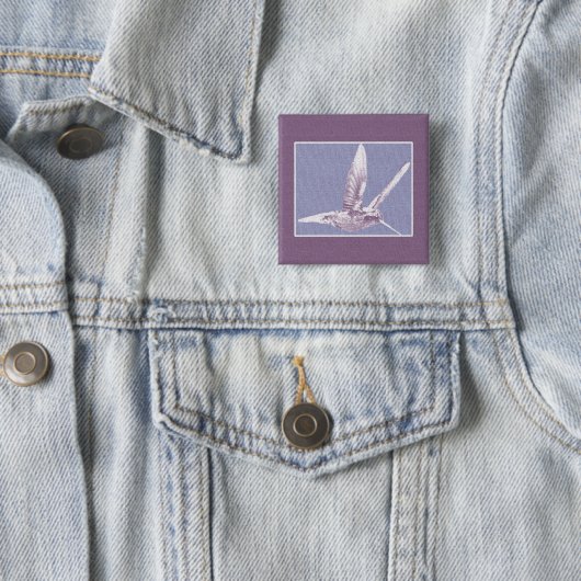 Violet Hummingbird Button (Beispiel)