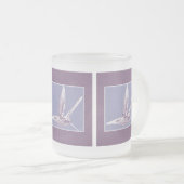 Violet Hummingbird-Tasse Mattglastasse (VorderseiteRechts)