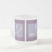 Violet Hummingbird-Tasse Mattglastasse (Vorderseite Links)