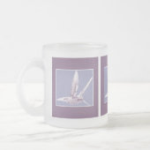 Violet Hummingbird-Tasse Mattglastasse (Links)
