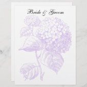 Violet Hydrangea (Vorne/Hinten)