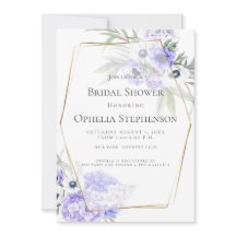 Violet Hydrangea und Anemone Floral Bouquet