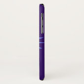 Violet Indigo Lila Moon & Sun Zen Case-Mate iPhone Hülle (Hinten/Links)