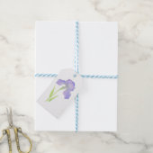 Violet Iris Geschenkanhänger (Mit Garn)
