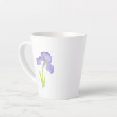 Violet Iris Milchtasse (Linke Ecke)